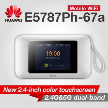 Huawei E5787ph-67a 4G+ LTE CA FDD 2600+1800MHz/2600+900MHz/1800+900MHz/1800+700MHz/2600+700MHz 300Mbps Cat6 MiFi Modem