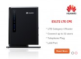 HUAWEI E5172s-22 150Mbps LTE FDD800/900/1800/2100/2600Mhz TDD2600Mhz Cat4 150Mbps Wireless CPE Router