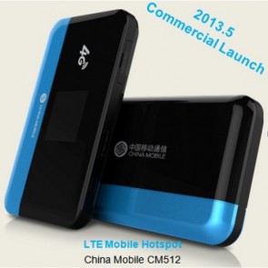 China Mobile CM512 TD-LTE: B38, B39, B40, B41,LTE FDD: B1, B3, B7, B17 Mobile Hotspot